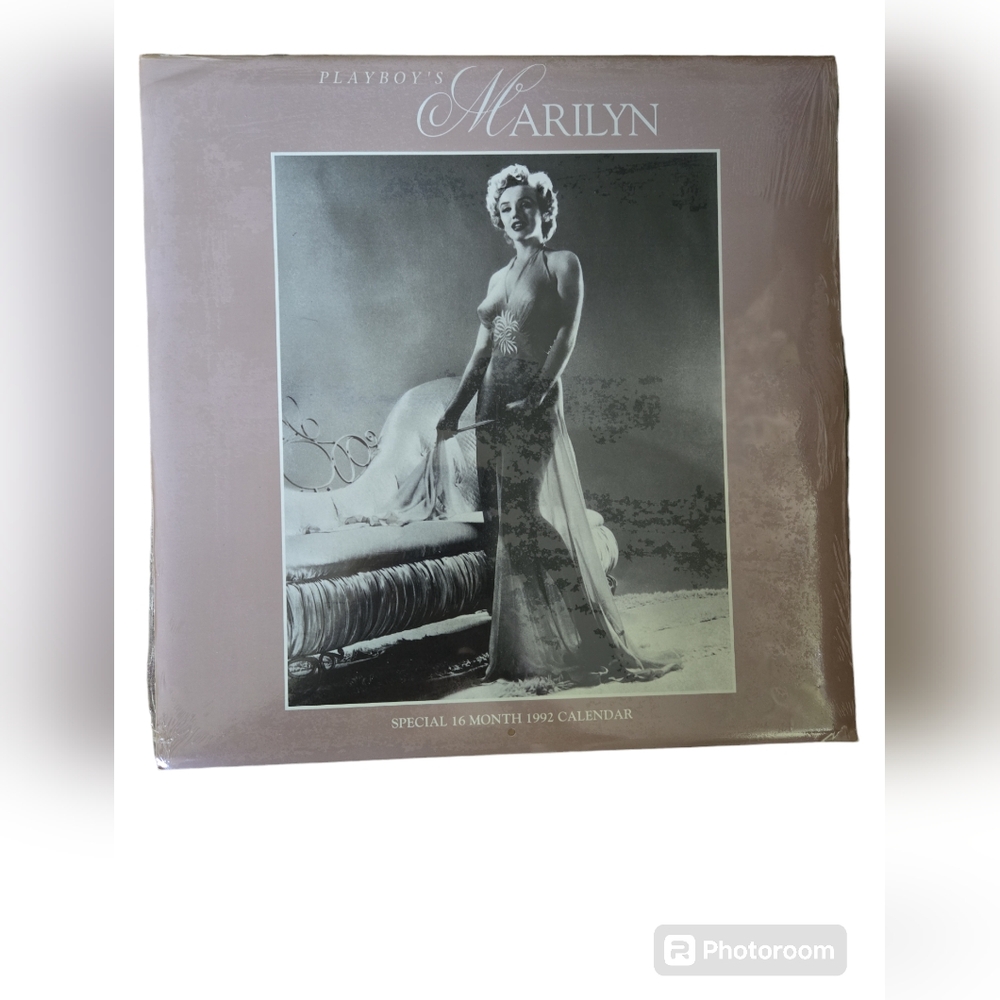 PLAYBOY'S MARILYN SPECIAL 16 MONTH 1992 CALANDER